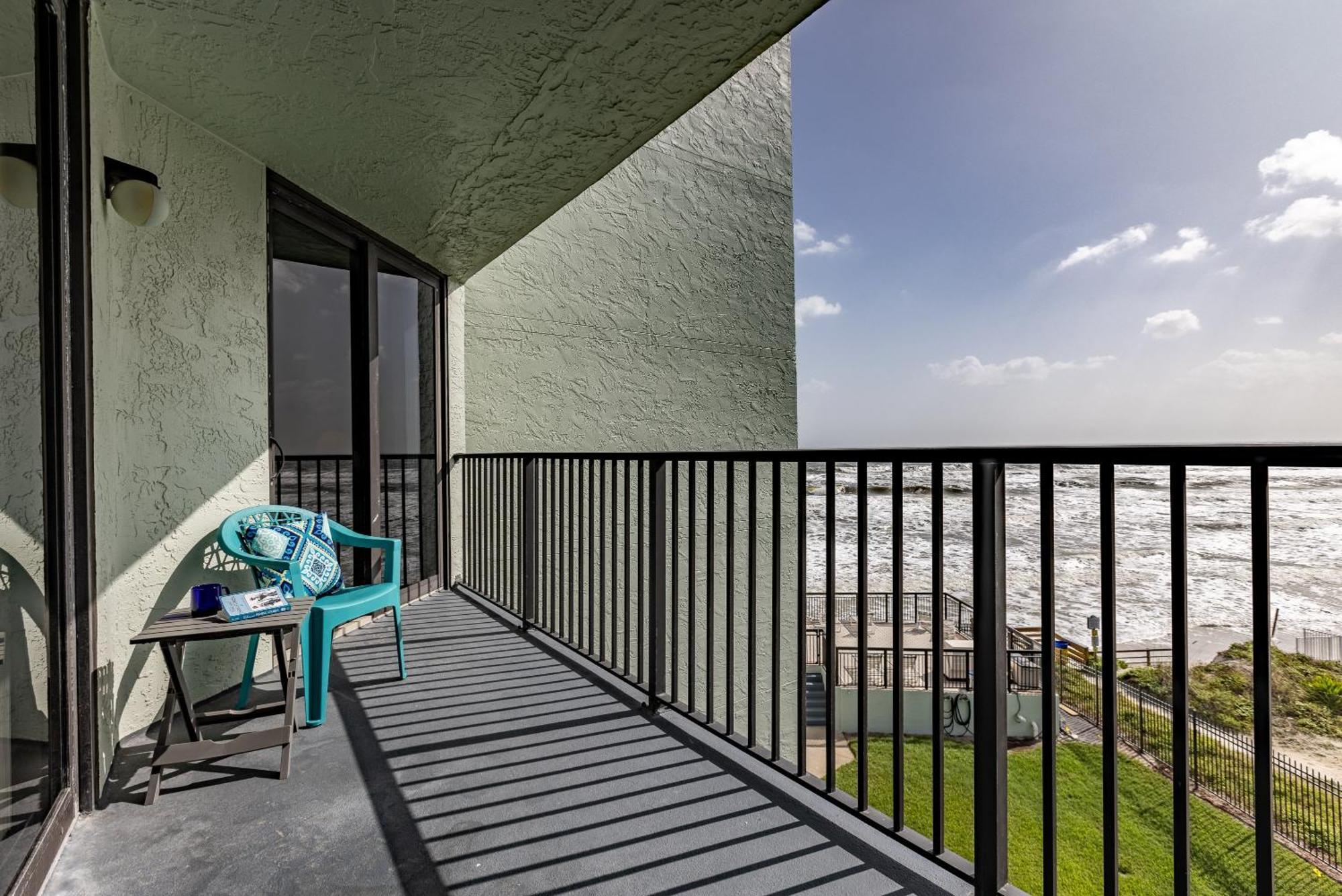 Ocean View With A Beachfront Pool At Ocean Trillium Condo ~ 403 นิวสเมอร์นาบีช ภายนอก รูปภาพ